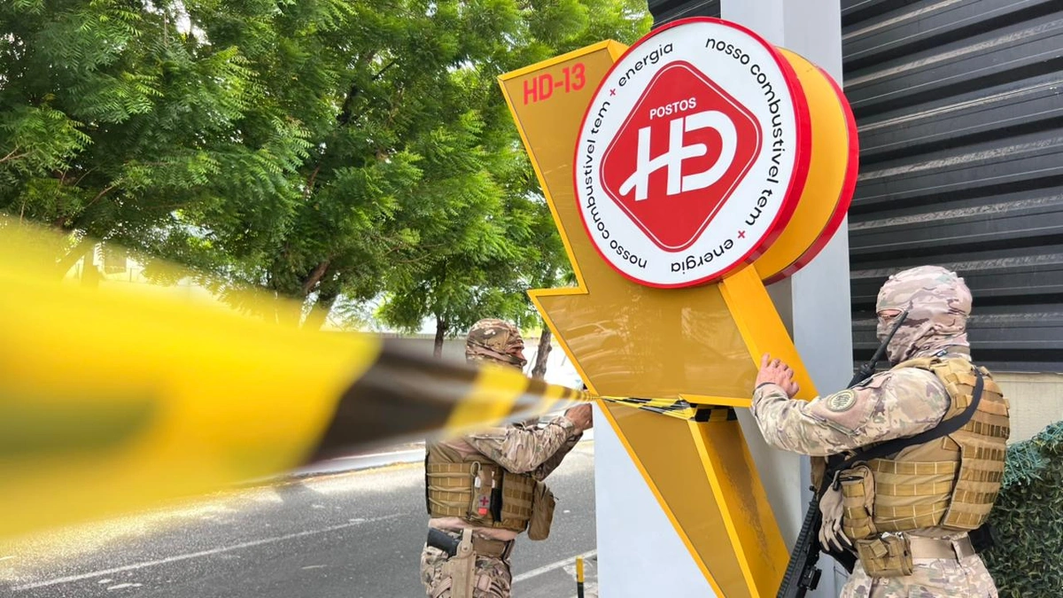 Posto interditado na Operação Carbono Oculto em Teresina