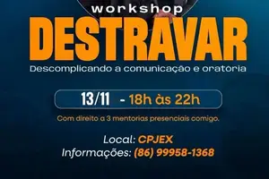 Professor Jex lança workshop “Destravar” e ensina técnicas para transformar a comunicação (Foto: Projessor Jex)