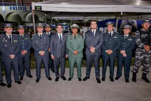 Rafael Fonteles promove 347 policiais e celebra marca histórica de mais de 4 mil promoções na PM em apenas três anos (Foto: Gabriel Paulino)