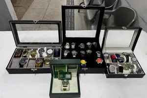Relógios apreendidos na Operação Carbono Oculto (86) (Foto: SSP-PI)