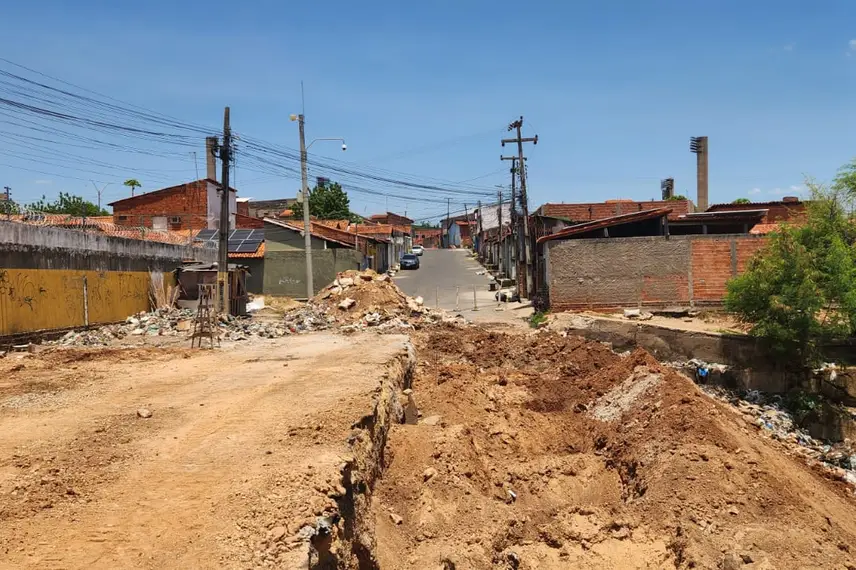 Rua São Francisco no Redenção