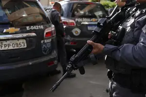 'Tubarão' teria morrido ainda no local após entrar em confronto com policiais (Foto: Tiago Queiroz)