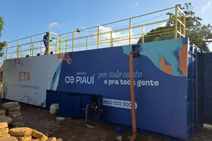 Ações operacionais reforçam abastecimento do litoral nesta virada do ano (Foto: Águas do Piauí)