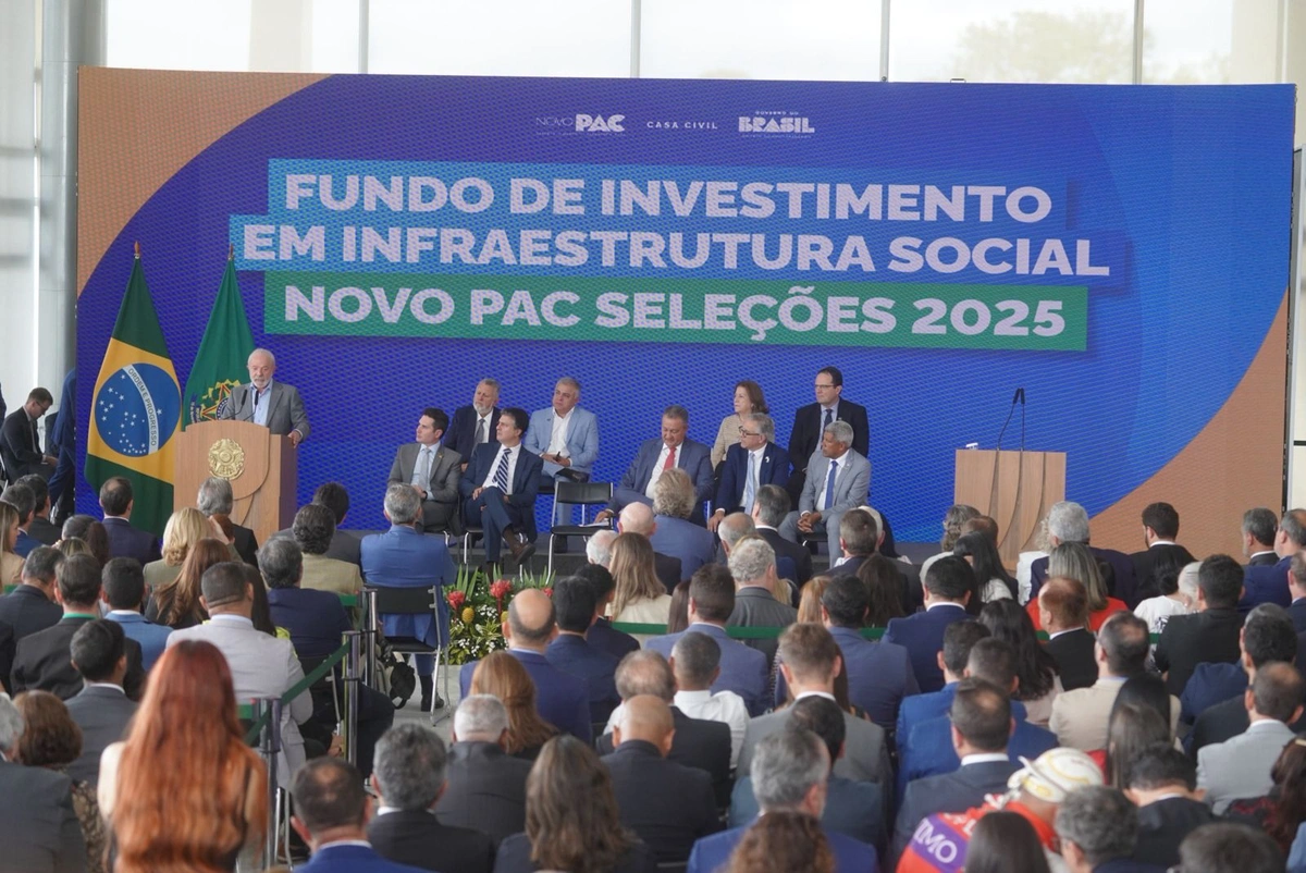 Anúncio de obras no Novo PAC