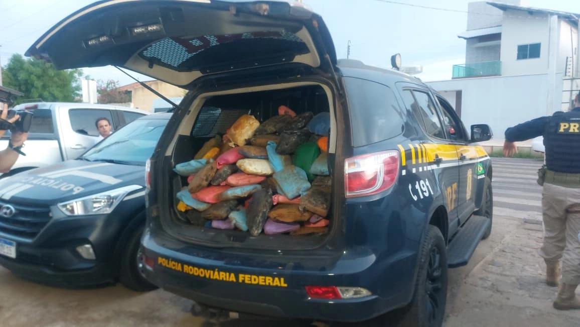 Apreensão de  cerca de 350 kg de skunk, na tarde desta segunda-feira (1º) em Picos-PI