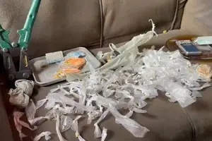 Apreensão em boca de fumo em Água Branca (Foto: SSP-PI)