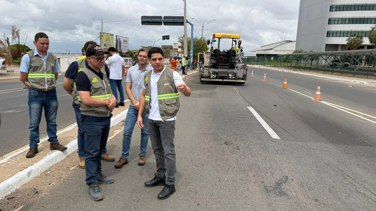 DER realiza intervenção no elevado da Miguel Rosa