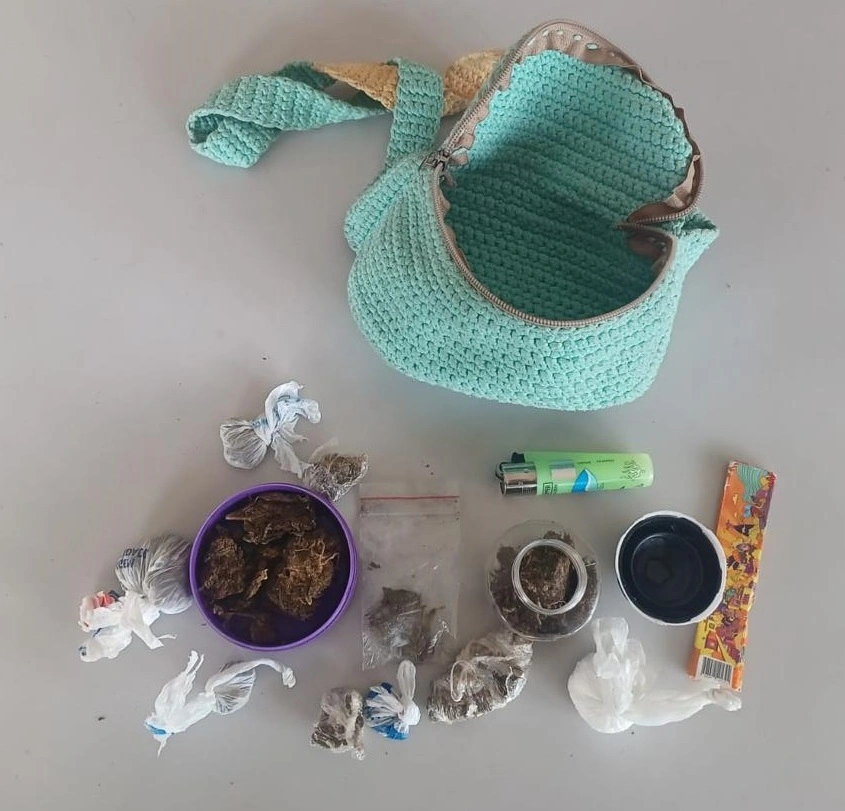 Drogas apreendidas na PI-113