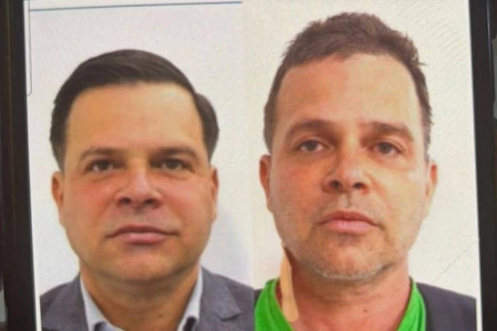 Foto de Silvinei Vasques enviada por policiais paraguaios a autoridades brasileiras para tentar identificar o ex-diretor da Polícia Rodoviária Federal