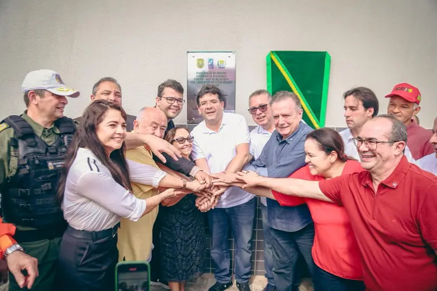 Governador inaugura Unidade Integrada de Segurança e fortalece combate ao crime em Nazária e região