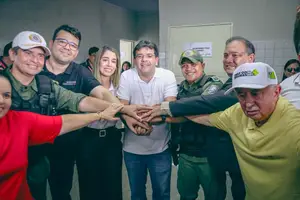 Governador inaugura Unidade Integrada de Segurança e fortalece combate ao crime em Nazária e região (Foto: João Albert)