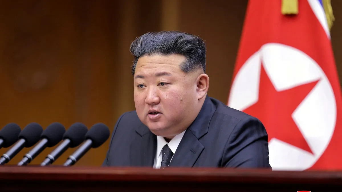 Kim Jong-un, líder supremo da Coreia do Norte