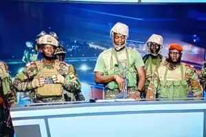 Militares do Benin anunciam golpe em rede nacional (Foto: Reprodução)