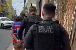 Mulher presa por ligações com Lagartão (Foto: SSP-PI)