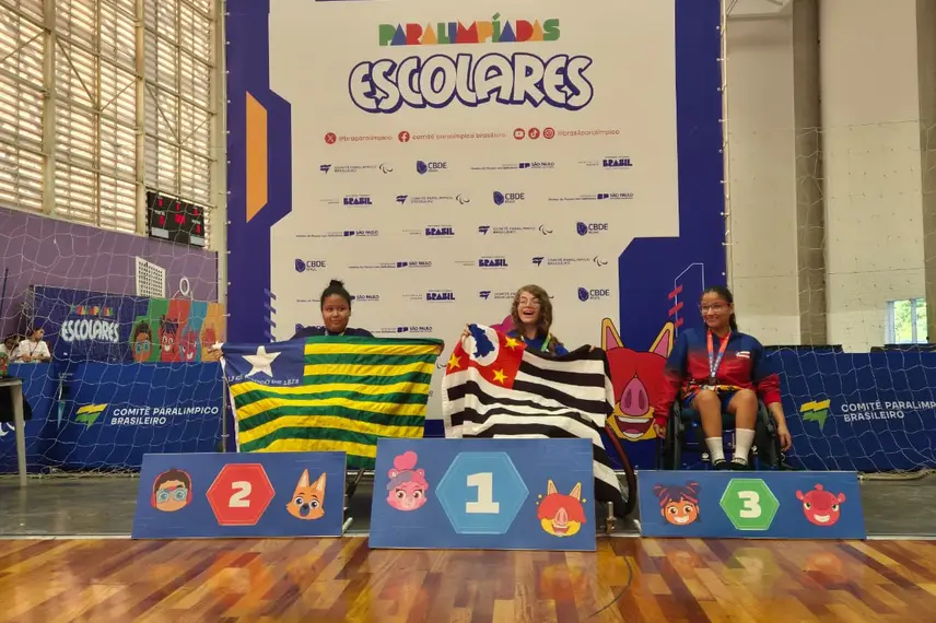 Piauí conquista 10 medalhas nas Paralimpíadas Escolares Brasileiras de 2025