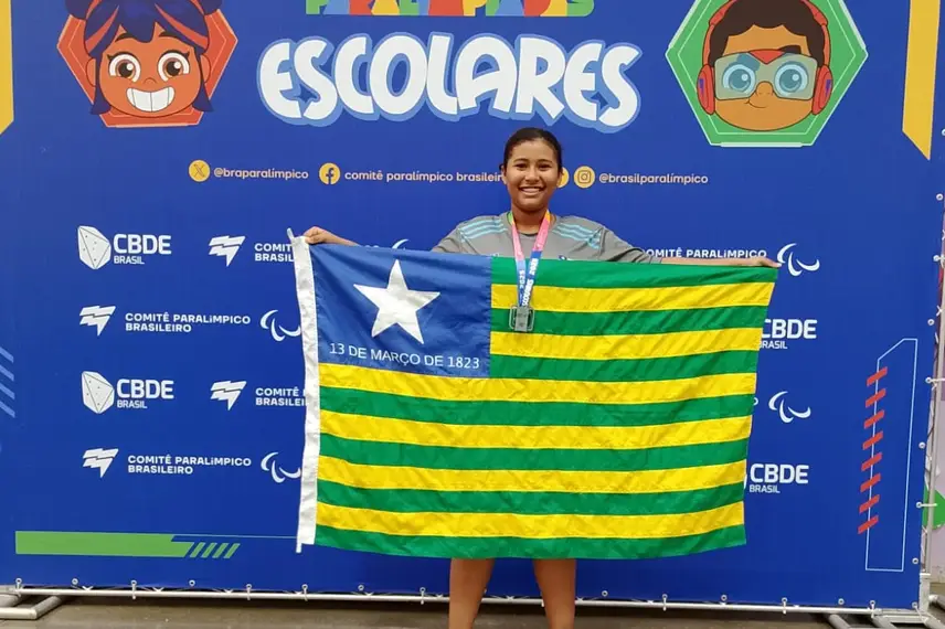 Piauí conquista 10 medalhas nas Paralimpíadas Escolares Brasileiras de 2025