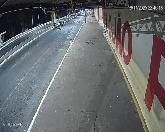 Print do vídeo da execução de José Carlos Costa Araújo