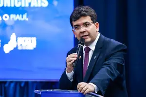 Rafael Fonteles em pronunciamento (Foto: Reprodução)