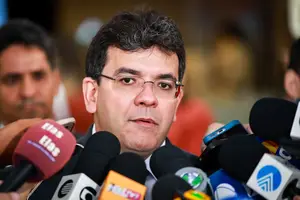 Rafael Fonteles no evento do Consórcio Nordeste em Teresina (Foto: Reprodução)