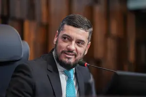 Rodrigo Bacellar, presidente da Alerj (Foto: Reprodução | Tiago Lontra/Alerj)