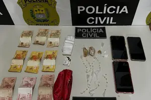 Suspeito de roubo é preso por tráfico no norte do PI; esposa e cunhada detidas (Foto: Polícia Militar)