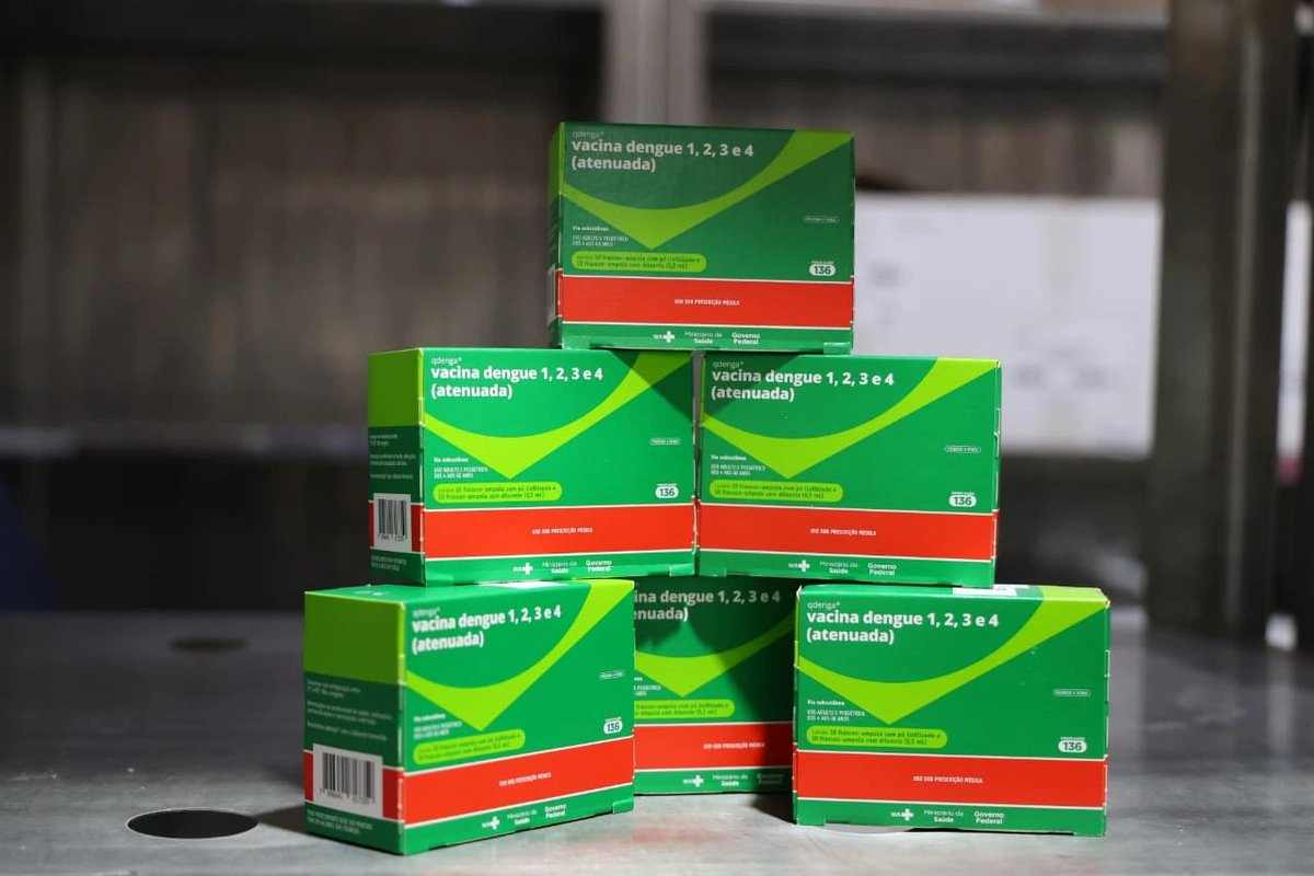 Vacina contra dengue 1, 2, 3 e 4