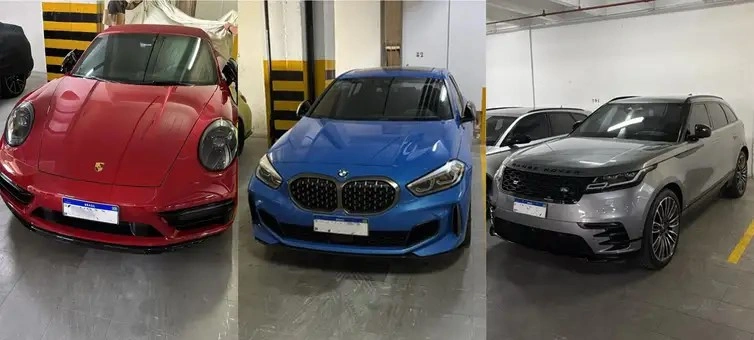 Veículos apreendidos