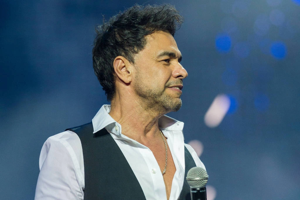 Zezé Di Camargo em uma apresentação em São Paulo