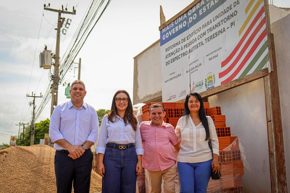 Centro de Autismo de Teresina entra na fase final e será entregue em abril