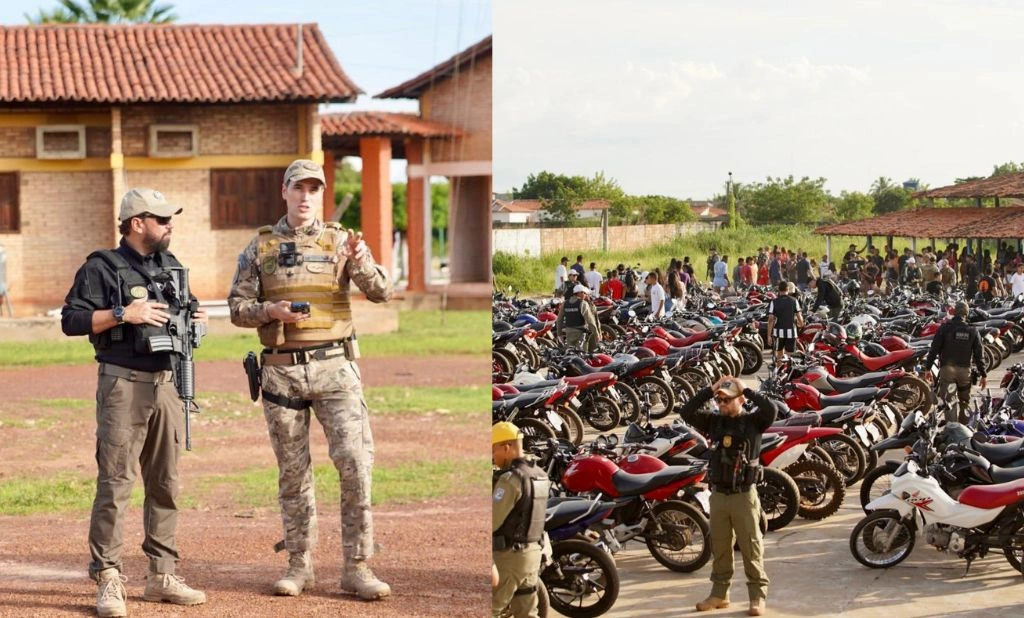 De acordo com o superintendente de Operações Integradas, delegado Matheus Zanatta, menores foram flagrados realizando manobras arriscadas