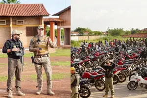 De acordo com o superintendente de Operações Integradas, delegado Matheus Zanatta, menores foram flagrados realizando manobras arriscadas (Foto: Reprodução/SSP-PI)