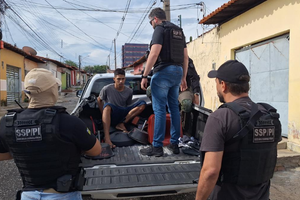 Faccionado do Bonde dos 40 é preso na zona Sul de Teresina (Foto: Ascom/SSP-PI)