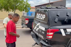 Foragido por abuso de criança no MT é preso pela polícia em Timon (Foto: Reprodução)