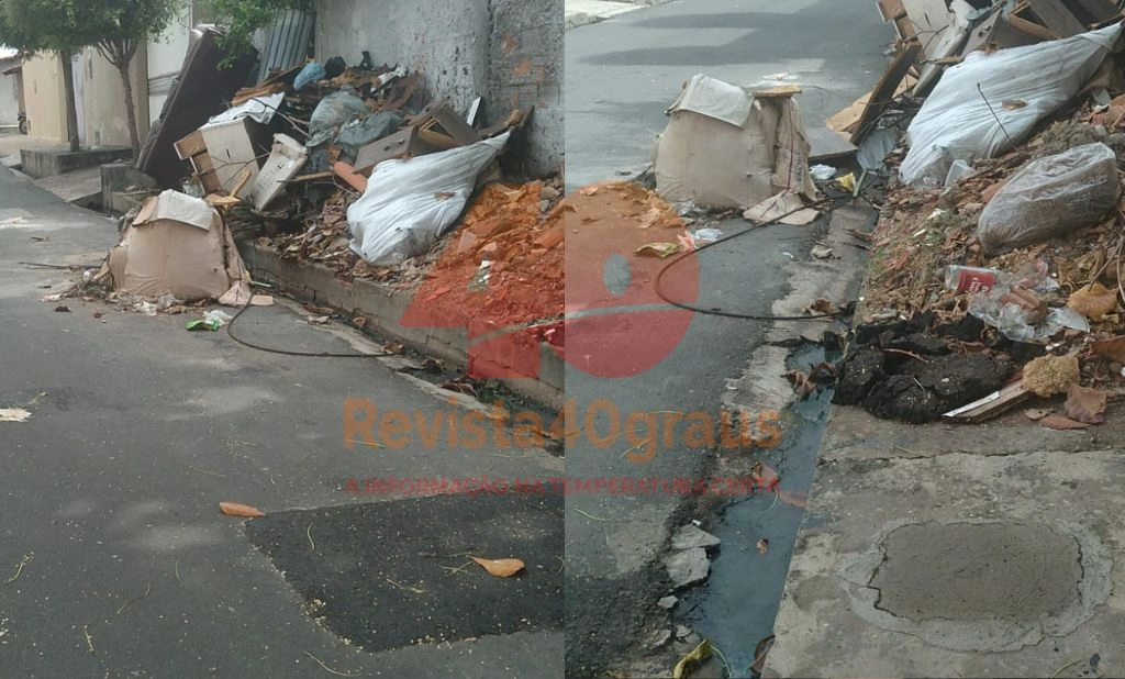 Lixo na zona Sudeste da capital do Piauí