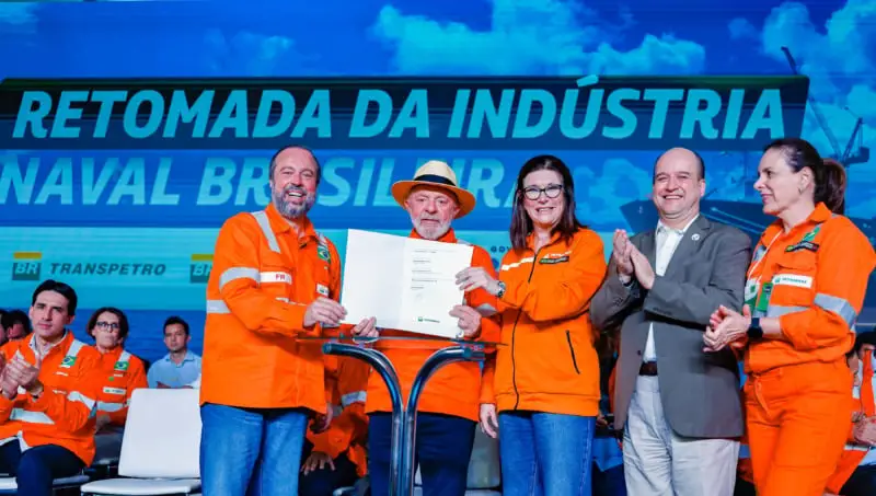 Lula em evento da Petrobras Lula em evento da Petrobras