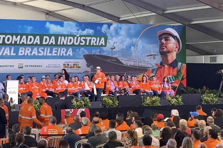 Lula em evento da Petrobras Lula em evento da Petrobras