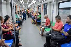 Mais de 250 mil passageiros já utilizaram o metrô com tarifa zero em Teresina (Foto: Francisco Leal)