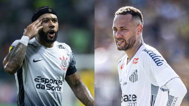 Neymar e Memphis Depay