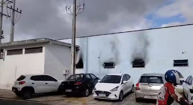 Princípio de Incêndio é registrado na UPA do bairro Satélite em Teresina
