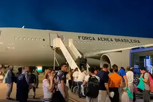 Segundo voo com brasileiros deportados dos EUA chega a Belo Horizonte (Foto: Reprodução)