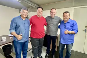 Suplentes do PSB de Teresina são recebidos por Jeová Alencar (Foto: Reprodução)