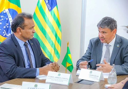 Fábio Abreu e Wellington Dias