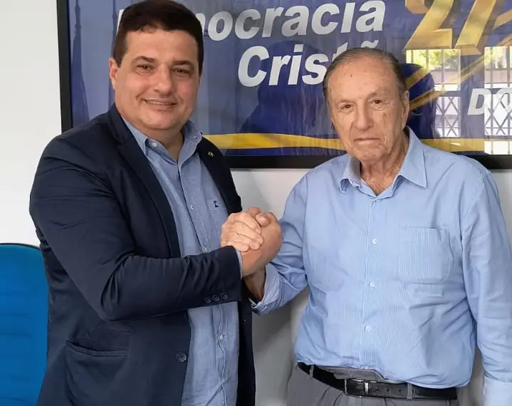 Gustavo Henrique e Eymael Presidente Nacional do DC Gustavo Henrique e Eymael Presidente Nacional do DC
