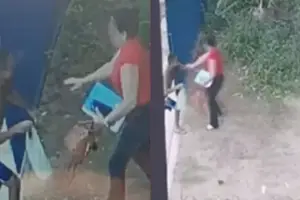 Homem ataca pessoas com seringa na zona Leste de Teresina (Foto: Reprodução)