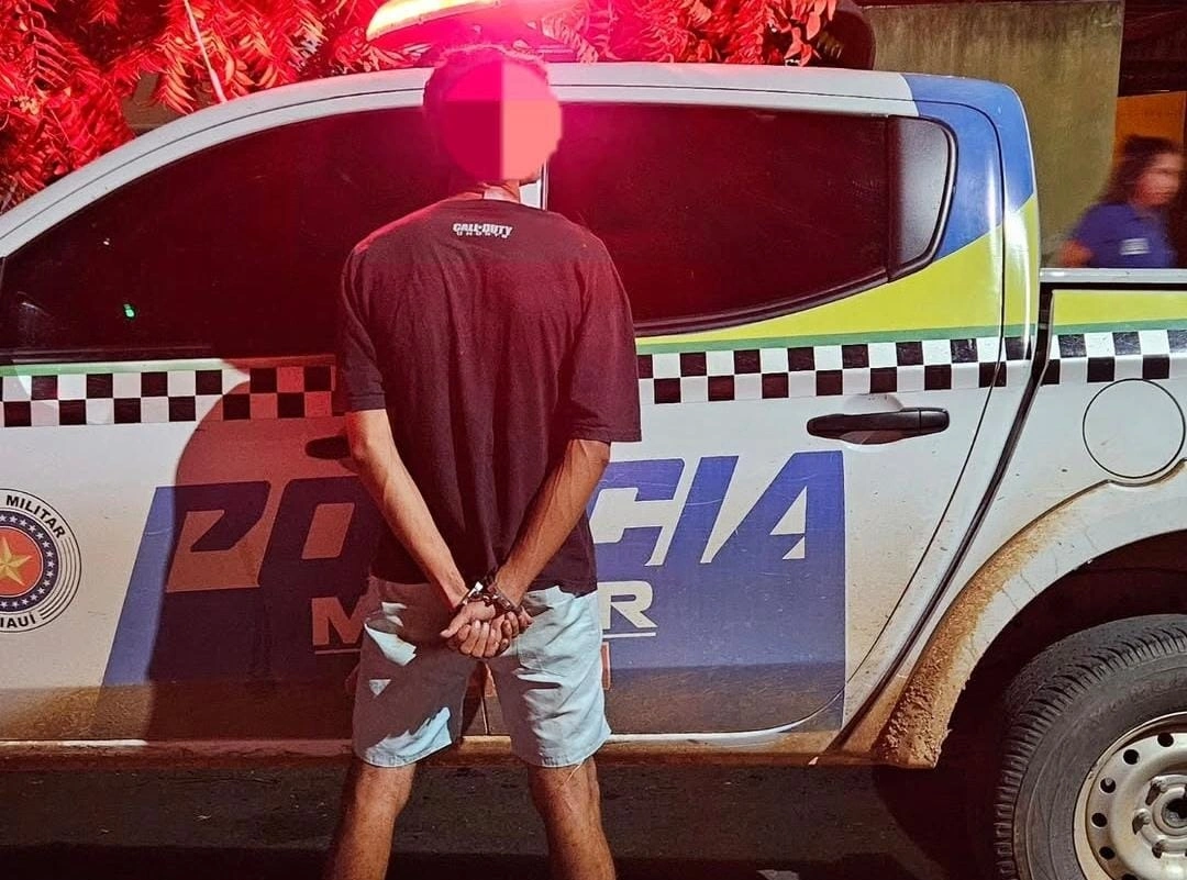 Homem é preso por agredir companheira adolescente de 13 anos em Pio IX