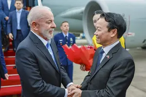 Lula chega ao Vietnã em busca de ampliar parcerias comerciais e políticas (Foto: Ascom/Governo Federal)