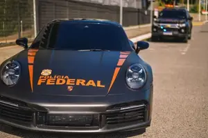 PF transforma Porsche de traficante em viatura oficial de luxo (Foto: Reprodução)