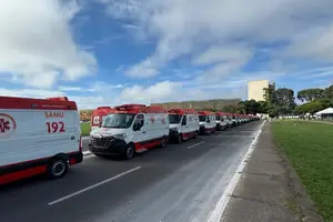 Piauí recebe 21 ambulâncias do Ministério da Saúde para renovar frota do Samu (Foto: Ascom/Governo Federal)