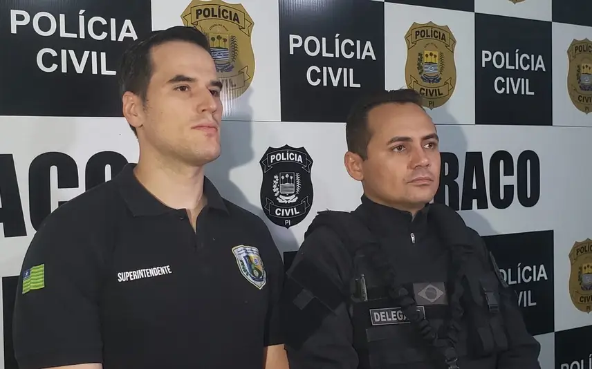 Delegado Zanatta e o Delegado Charles Pessoa Delegado Zanatta e o Delegado Charles Pessoa