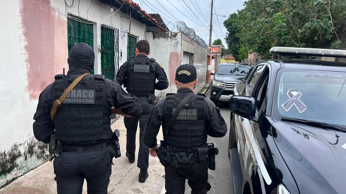 Draco deflagra operação em Teresina; mãe e filho seguem crimes do patriarca